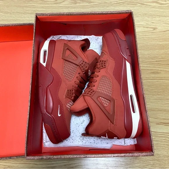 Air Jordan 4 Retro Brick by Brick -Men's Sneakers Shoes - Picture 10 of 10